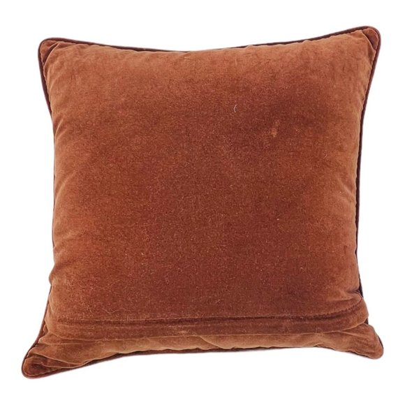 Vintage Needlepoint Scottish Terrier Dog Roses 17"x12" rectangular Pillow - Picture 9 of 10